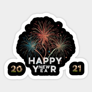 Happy New Year 2021 Sticker